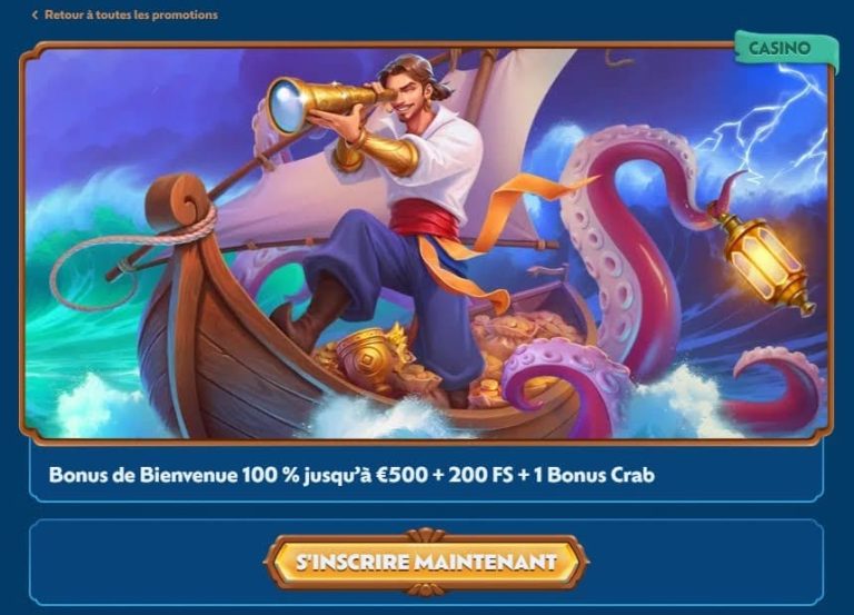 Winbay Casino bonus bienvenue