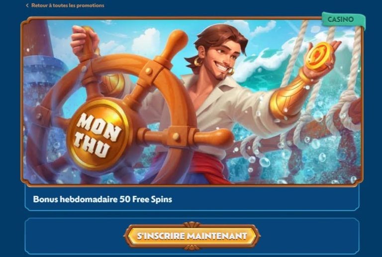 Winbay Casino bonus hebdomadaire